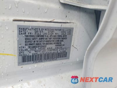 Zdjęcie 12 z 12 samochodu: 2023 NISSAN SENTRA SV VIN:3N1AB8CV7PY324912 - miniatura