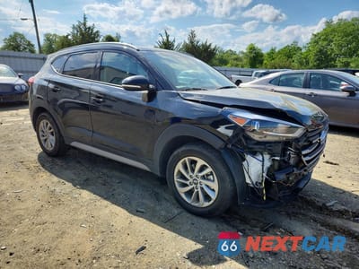 Czwarte zdjęcie samochodu z boku: 2017 HYUNDAI TUCSON SE PLUS VIN:KM8J33A47HU508173 - miniatura