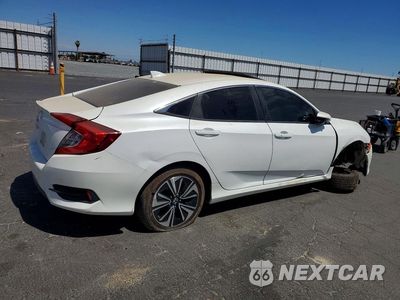Trzecie zdjęcie samochodu z tyłu: 2017 HONDA CIVIC EXL VIN:2HGFC1F70HH656154 - miniatura