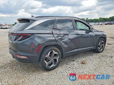 Trzecie zdjęcie samochodu z tyłu: 2023 HYUNDAI TUCSON SEL VIN:5NMJF3AEXPH264898 - miniatura