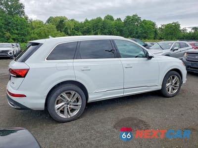 Trzecie zdjęcie samochodu z tyłu: 2021 AUDI Q7 PREMIUM PLUS VIN:WA1LXAF75MD036018 - miniatura