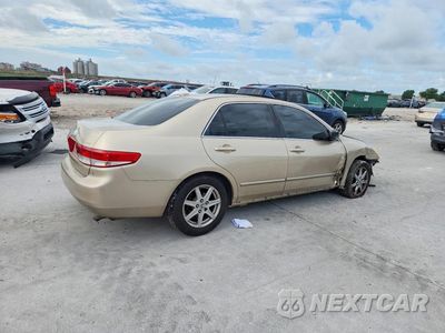 Czwarte zdjęcie samochodu z boku: 2004 HONDA ACCORD EX VIN:1HGCM66514A024302 - miniatura