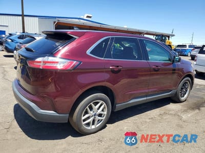 Trzecie zdjęcie samochodu z tyłu: 2021 FORD EDGE SEL VIN:2FMPK3J91MBA21396 - miniatura