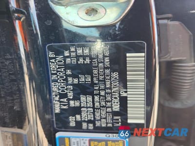 Zdjęcie 13 z 13 samochodu: 2022 KIA SELTOS EX VIN:KNDERCAA7N7307586 - miniatura
