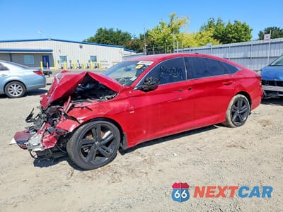 2021 HONDA ACCORD SPORT 1HGCV1F38MA004112 - główne zdjęcie licytacji z USA - miniatura