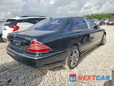Trzecie zdjęcie samochodu z tyłu: 2006 MERCEDES-BENZ S 430 VIN:WDBNG70J16A479002 - miniatura