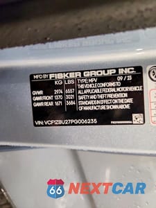 Zdjęcie 13 z 13 samochodu: 2023 FISKER OCEAN VIN:VCF1ZBU27PG006235 - miniatura