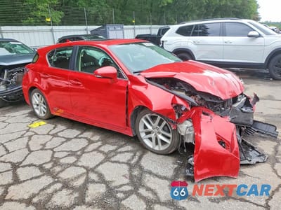 Czwarte zdjęcie samochodu z boku: 2014 LEXUS CT 200 VIN:JTHKD5BH0E2201257 - miniatura