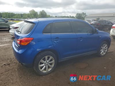 Trzecie zdjęcie samochodu z tyłu: 2015 MITSUBISHI OUTLANDER SPORT SE VIN:4A4AR4AU6FE045743 - miniatura