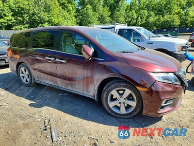 Czwarte zdjęcie samochodu z boku: 2020 HONDA ODYSSEY EXL VIN:5FNRL6H73LB071119 - miniatura