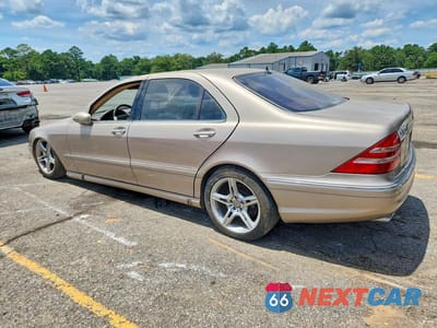 Drugie zdjęcie samochodu z przodu: 2002 MERCEDES-BENZ S 500 VIN:WDBNG75J62A254173 - miniatura