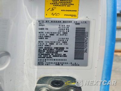 Zdjęcie 12 z 12 samochodu: 2021 NISSAN NV200 SV VIN:3N6CM0KN2MK690033 - miniatura