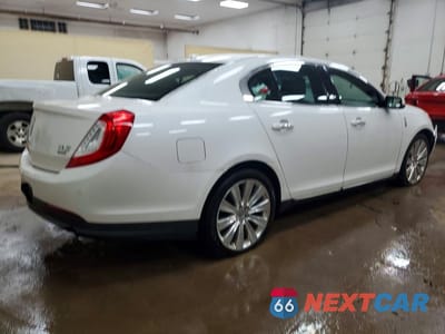Trzecie zdjęcie samochodu z tyłu: 2013 LINCOLN MKS VIN:1LNHL9FTXDG617754 - miniatura