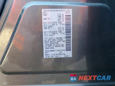 Zdjęcie 13 z 13 samochodu: 2015 INFINITI QX60 BASE VIN:5N1AL0MN0FC545541 - miniatura