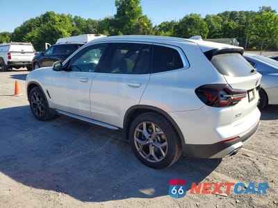 Drugie zdjęcie samochodu z przodu: 2022 BMW X3 XDRIVE30I VIN:5UX53DP04N9L84229 - miniatura