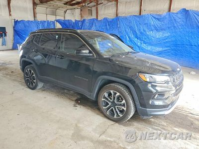 Czwarte zdjęcie samochodu z boku: 2022 JEEP COMPASS LIMITED VIN:3C4NJDCB8NT193080 - miniatura