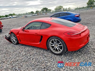 Drugie zdjęcie samochodu z przodu: 2014 PORSCHE CAYMAN VIN:WP0AA2A89EK174596 - miniatura