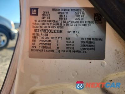 Zdjęcie 13 z 13 samochodu: 2012 BUICK ENCLAVE VIN:5GAKRBED8CJ363698 - miniatura