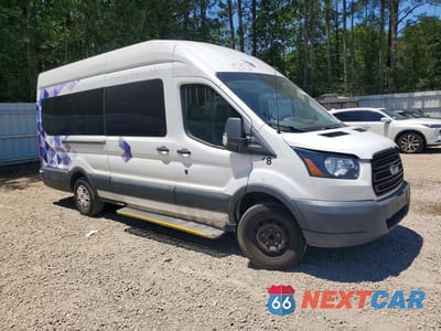 Czwarte zdjęcie samochodu z boku: 2018 FORD TRANSIT T-350 HANDICAP ACCESSIBLE VIN:1FTBW3XMXJKA86974 - miniatura
