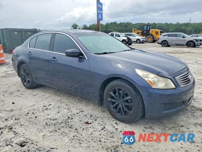 Czwarte zdjęcie samochodu z boku: 2009 INFINITI G37 SEDAN X VIN:JNKCV61F49M361529 - miniatura