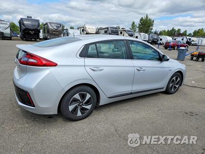 Trzecie zdjęcie samochodu z tyłu: 2018 HYUNDAI IONIQ SEL VIN:KMHC75LC5JU073513 - miniatura