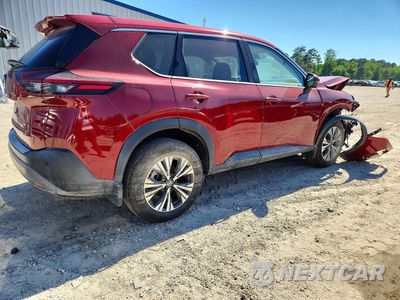 Trzecie zdjęcie samochodu z tyłu: 2021 NISSAN ROGUE SV VIN:5N1AT3BA3MC821712 - miniatura
