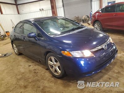 Czwarte zdjęcie samochodu z boku: 2008 HONDA CIVIC EX VIN:1HGFA168X8L113198 - miniatura