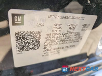 Zdjęcie 13 z 13 samochodu: 2020 CADILLAC CT5 LUXURY VIN:1G6DW5RK1L0133021 - miniatura