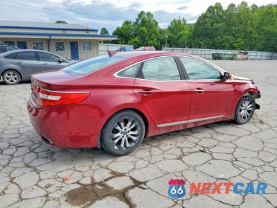 Trzecie zdjęcie samochodu z tyłu: 2014 HYUNDAI AZERA BASE VIN:KMHFG4JG6EA351601 - miniatura