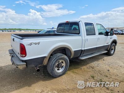 Trzecie zdjęcie samochodu z tyłu: 2004 FORD F250 SUPER DUTY VIN:1FTNW21P84EB47784 - miniatura