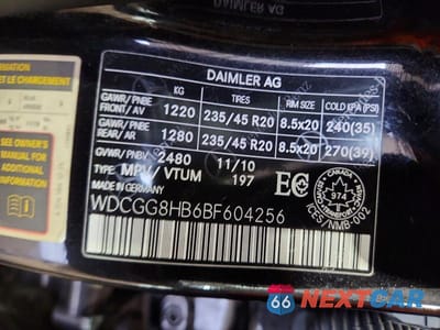Zdjęcie 14 z 14 samochodu: 2011 MERCEDES-BENZ GLK 350 4MATIC VIN:WDCGG8HB6BF604256 - miniatura