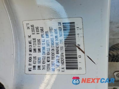 Zdjęcie 12 z 12 samochodu: 2015 HONDA ACCORD SPORT VIN:1HGCR2F55FA172935 - miniatura