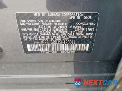 Zdjęcie 13 z 13 samochodu: 2025 SUBARU FORESTER LIMITED VIN:JF2SLSRD3SH425011 - miniatura