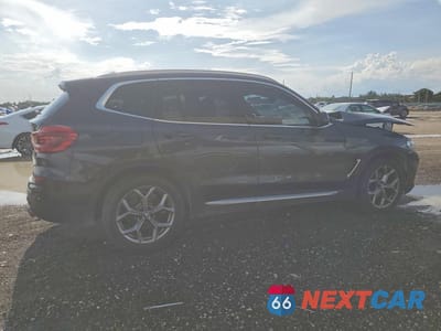 Trzecie zdjęcie samochodu z tyłu: 2021 BMW X3 XDRIVE30I VIN:5UXTY5C08M9E58483 - miniatura