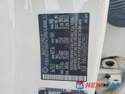 Zdjęcie 13 z 13 samochodu: 2023 HYUNDAI TUCSON SEL VIN:5NMJB3AE0PH228553 - miniatura