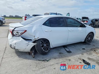 Trzecie zdjęcie samochodu z tyłu: 2014 TOYOTA COROLLA S PLUS VIN:2T1BURHEXEC210040 - miniatura