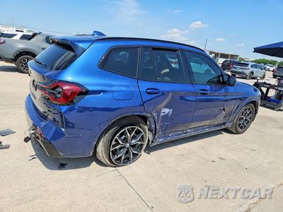 Trzecie zdjęcie samochodu z tyłu: 2022 BMW X3 M40I VIN:5UX83DP0XN9J60170 - miniatura