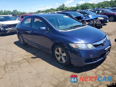 Czwarte zdjęcie samochodu z boku: 2009 HONDA CIVIC EX VIN:19XFA16879E045466 - miniatura