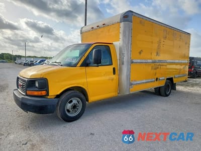 2012 GMC SAVANA BOX TRUCK 1GD374CG0C1901520 - główne zdjęcie licytacji z USA - miniatura