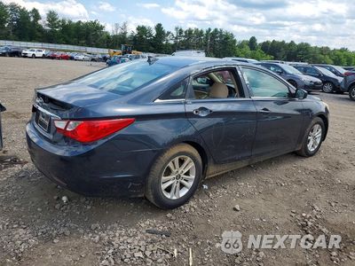 Trzecie zdjęcie samochodu z tyłu: 2013 HYUNDAI SONATA GLS VIN:5NPEB4AC9DH762235 - miniatura