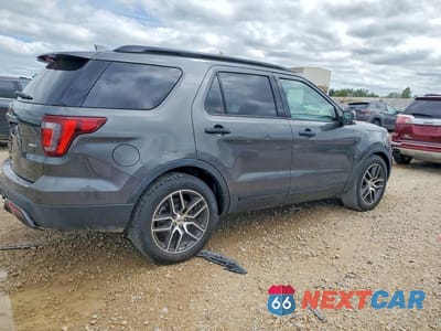 Trzecie zdjęcie samochodu z tyłu: 2016 FORD EXPLORER SPORT VIN:1FM5K8GTXGGC25277 - miniatura