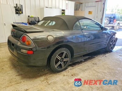 Trzecie zdjęcie samochodu z tyłu: 2003 MITSUBISHI ECLIPSE SPYDER GS VIN:4A3AE45GX3E202545 - miniatura