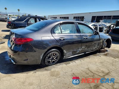 Trzecie zdjęcie samochodu z tyłu: 2023 MERCEDES-BENZ C 300 VIN:W1KAF4GB7PR093256 - miniatura
