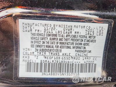 Zdjęcie 13 z 13 samochodu: 2022 NISSAN SENTRA SR VIN:3N1AB8DV5NY310518 - miniatura
