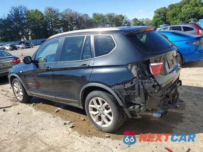 Drugie zdjęcie samochodu z przodu: 2013 BMW X3 XDRIVE35I VIN:5UXWX7C57DL981016 - miniatura