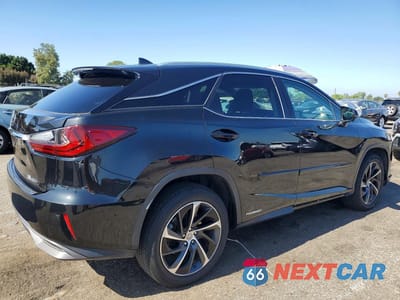 Trzecie zdjęcie samochodu z tyłu: 2017 LEXUS RX 450H BASE VIN:2T2BGMCA9HC011706 - miniatura