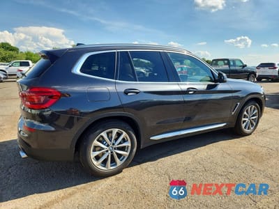 Trzecie zdjęcie samochodu z tyłu: 2019 BMW X3 XDRIVE30I VIN:5UXTR9C52KLD93789 - miniatura