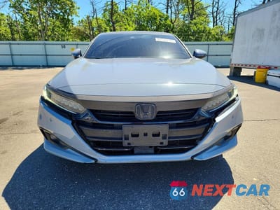 Piąte zdjęcie samochodu w środku: 2022 HONDA ACCORD TOURING HYBRID VIN:1HGCV3F98NA012180 - miniatura