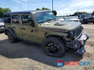 Czwarte zdjęcie samochodu z boku: 2026 JEEP WRANGLER RUBICON VIN:1C4PJXFN5TW210439 - miniatura