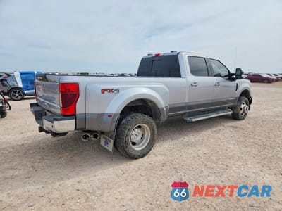 Trzecie zdjęcie samochodu z tyłu: 2021 FORD F350 SUPER DUTY VIN:1FT8W3DT3MEC37047 - miniatura